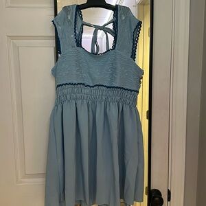Blue dress from boutique